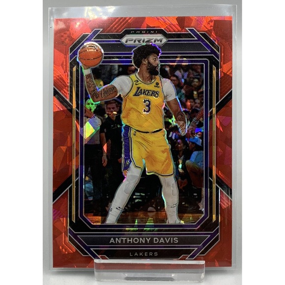 Other - 2022-23 - Panini Prizm Red Cracked‎ Ice - Anthony Davis - #122 - LA Lakers - SP